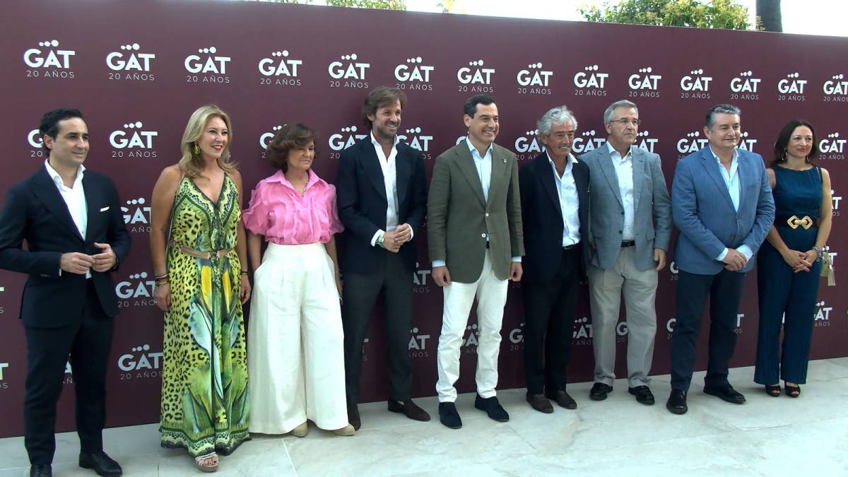 Rosauro Varo en el 20 aniversario de GAT