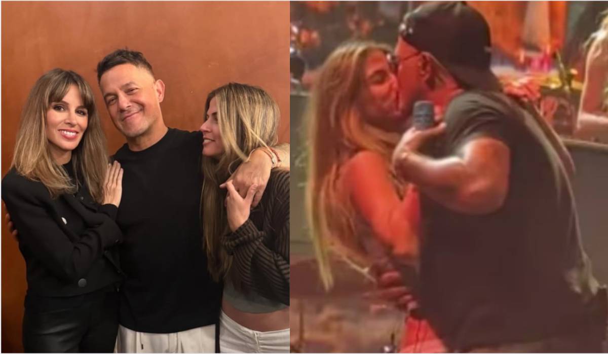 Alejandra Silva, Alejandro Sanz y Stephanie Cayo 