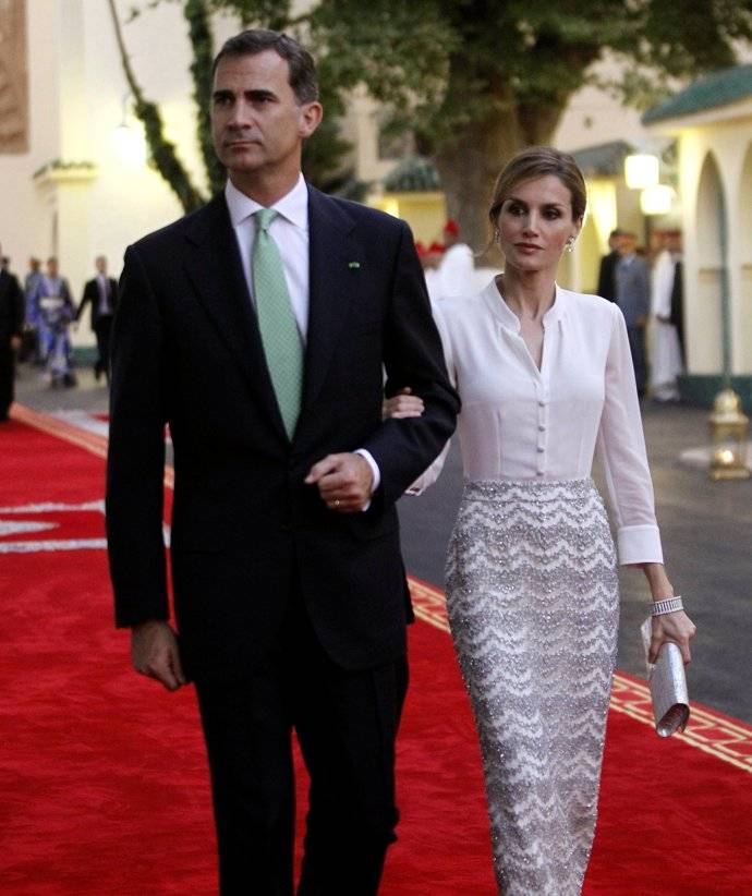Los reyes Felipe VI y Letizia en una imagen de 2014
